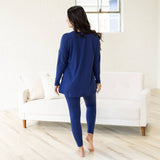 Ellie Microfiber Set - Navy
