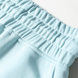 Miles Crop Pullover Drawstring Wide Leg Pants Set - Blue | Dropship