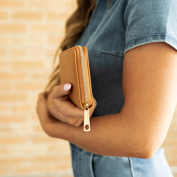 Maya Handbag/Wallet Set - Brown