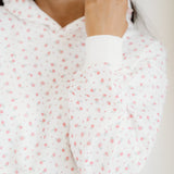 Rose Hoodie Sheath Sweatpants Set