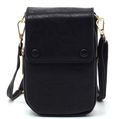 Ariana Cell Phone Purse - Black
