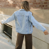 Solana Denim Jacket - Light Wash | Dropship