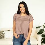 Elodie Blouse - Dusty Plum