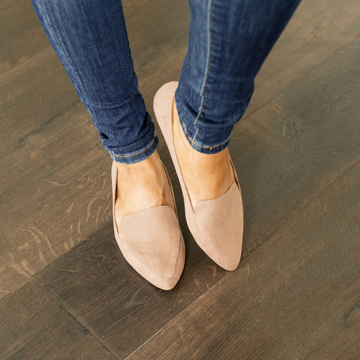 Leilani Flats - Burlwood Suede