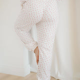 Rose Hoodie Sheath Sweatpants Set