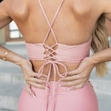 Fiji Swim Top - Rose