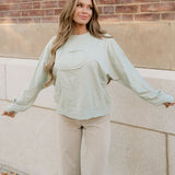 Luna Top - Green | Dropship