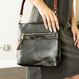 Sadie Crossbody Bag - Black