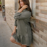 Aria Dress - Green | Dropship