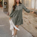 Aria Dress - Green | Dropship