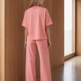 Lexie Drawstring Elastic Waist 2pcs Pant Set