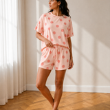Myla Drawstring Elastic Waist Short Set
