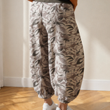 Camo Drawstring Joggers Pants