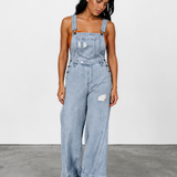 Stevie Denim Overall Jumpsuit