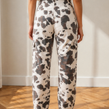 Brown Cow Spot Jeans