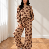 Ainsley Polka Dot Drawstring Pants Set