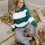 Mia Drop Shoulder Baggy Top - Evergreen | Dropship