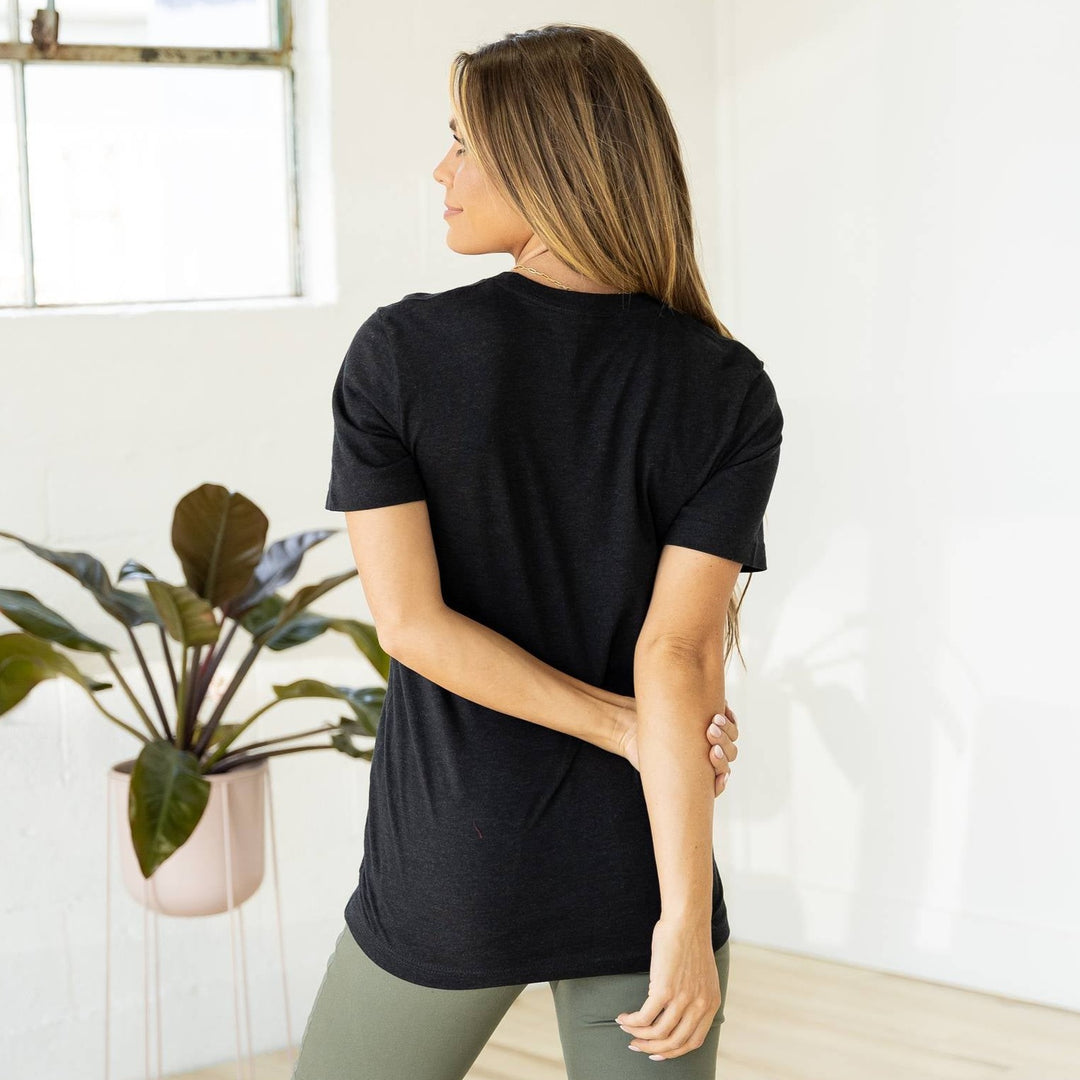 Desert Arches Tee - Heather Black