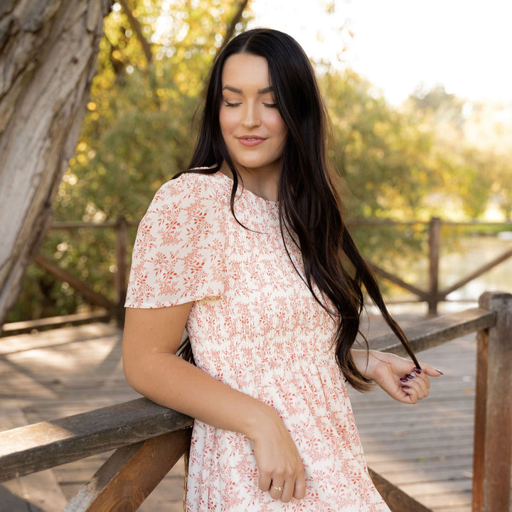 Birdie Dress - Sunset Foliage