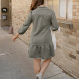 Aria Dress - Green | Dropship