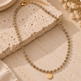 Isla Necklace | Smokey Quartz