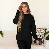 Ella Loungewear Set - Black