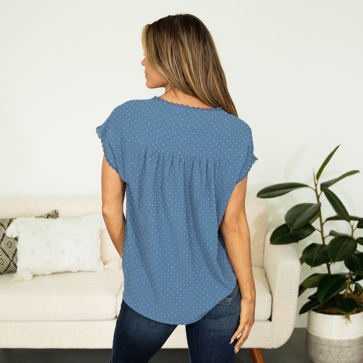 Elodie Blouse - Indigo