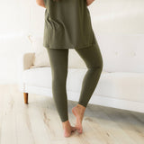 Maddie Microfiber Set - Dark Olive