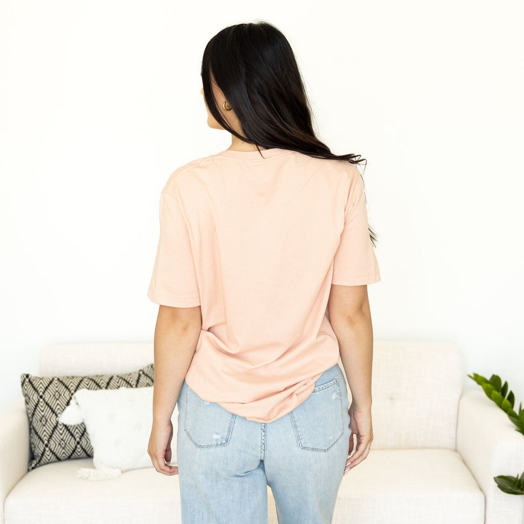 Wanderlust Tee - Peach