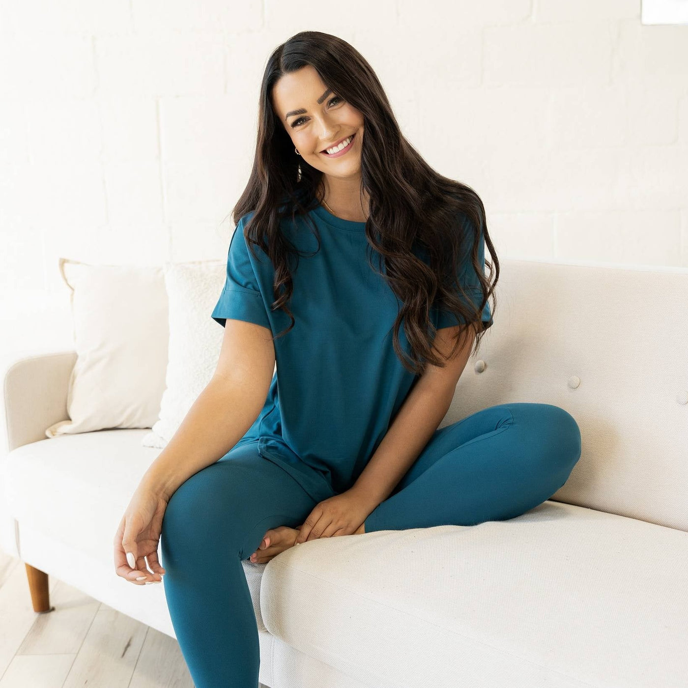 Maddie Microfiber Set - Teal