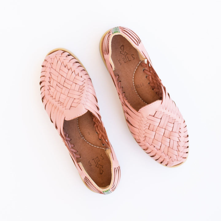 Ana Huarache Flats - Peony