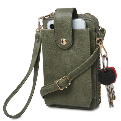 Iris Cell Phone Purse - Olive