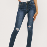 Shae Mid Rise Super Skinny Jeans - KanCan