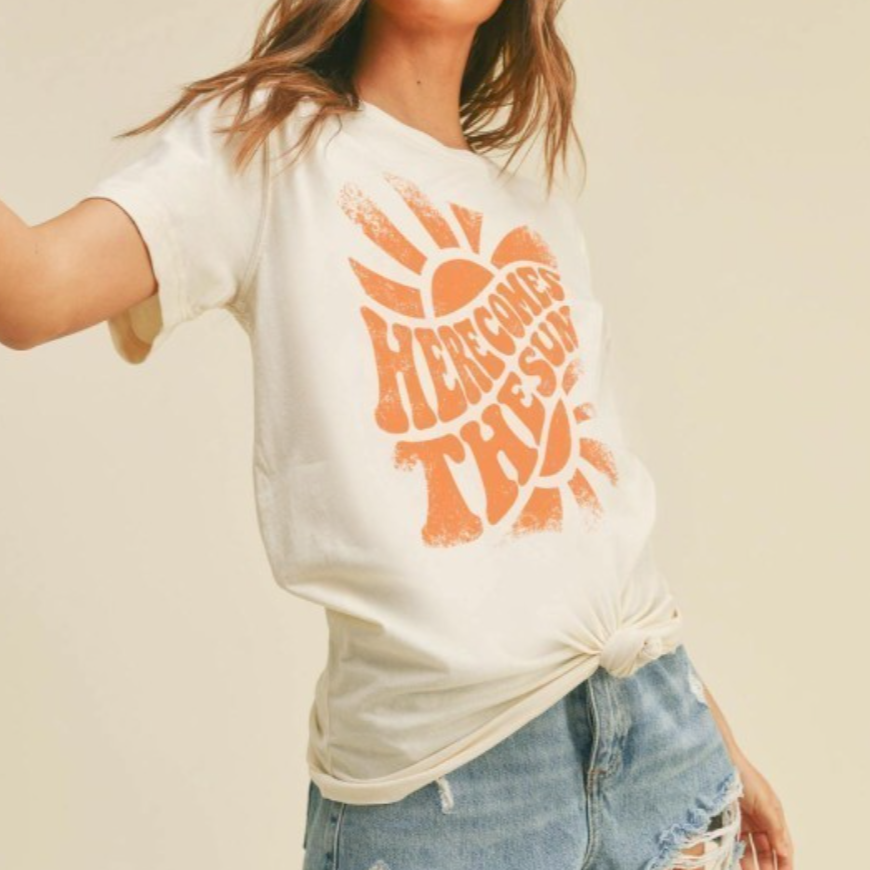 Sunny Tee - Vintage White