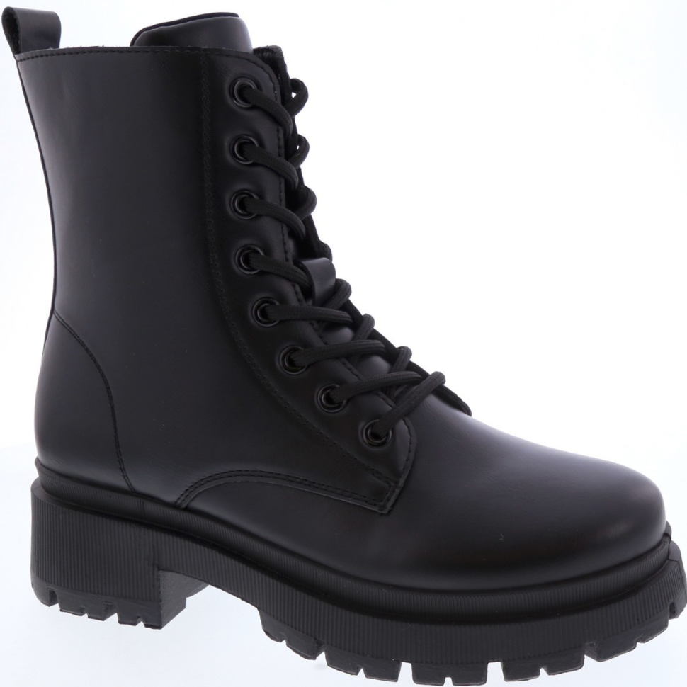 Harley Platform Boots - Black