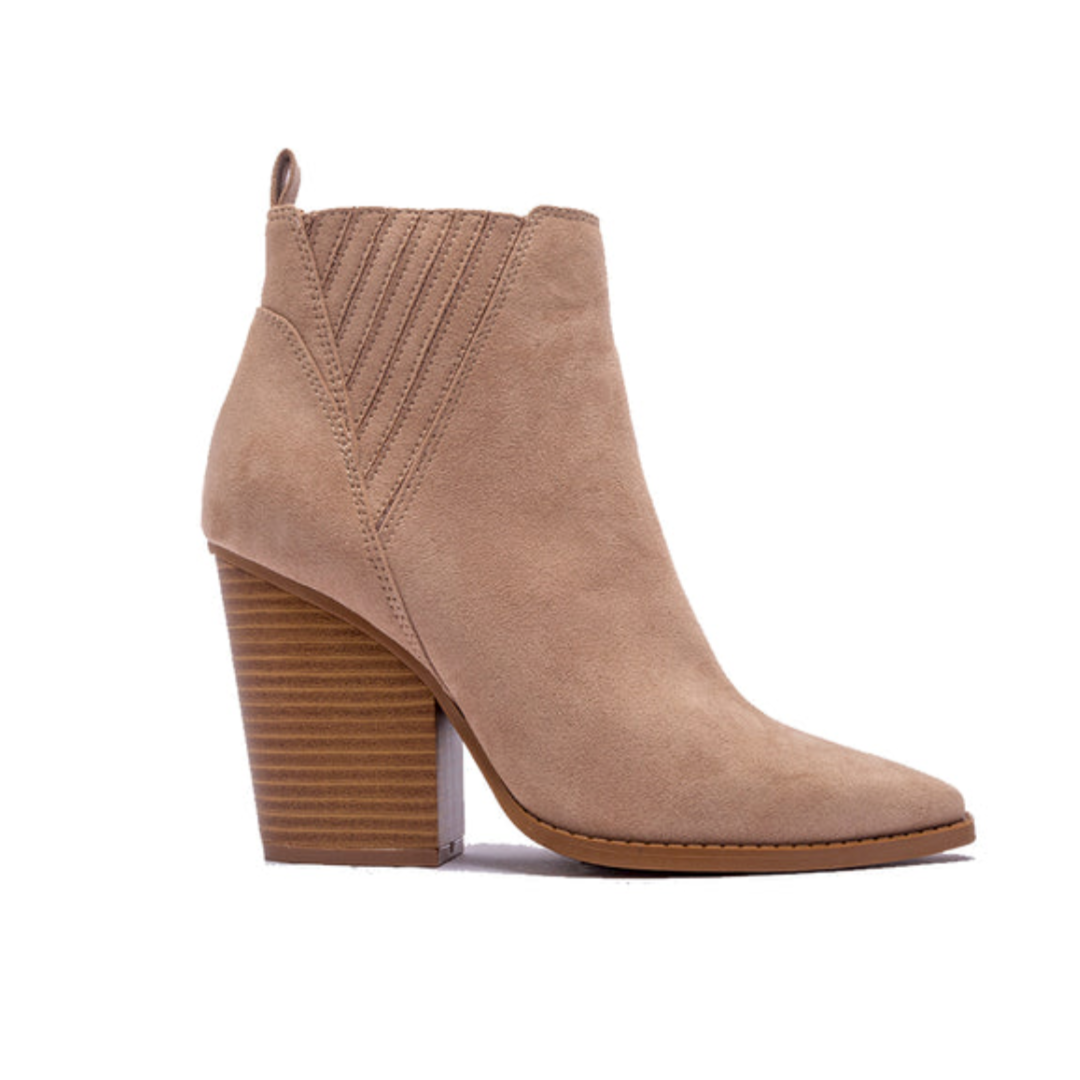 Hayes Bootie - Taupe