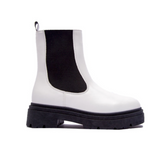 Rowen Platform Boots - White