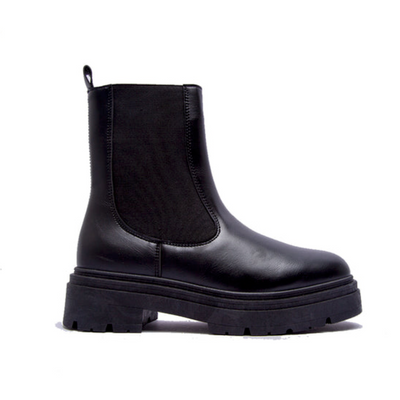 Rowen Platform Boots - Black