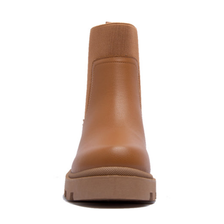 Skylar Platform Boots - Camel