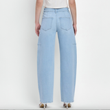 Wren Barrel Jeans - Flying Monkey
