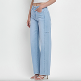 Wren Barrel Jeans - Flying Monkey