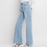 Sage Wide Leg Jeans - Vervet