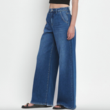 Billie Wide Leg Jeans - Flying Monkey