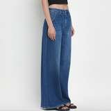 Billie Wide Leg Jeans - Flying Monkey