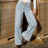 Rowen Wide Leg Jeans - Flying Monkey