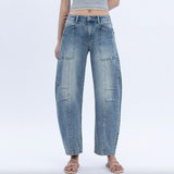 Scottie Barrel Jeans - Flying Monkey