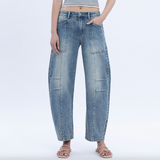Scottie Barrel Jeans - Flying Monkey