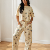 Mallard Barrel Pants 2pcs Casual Set