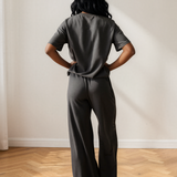 Callie Drawstring Side Pant Set