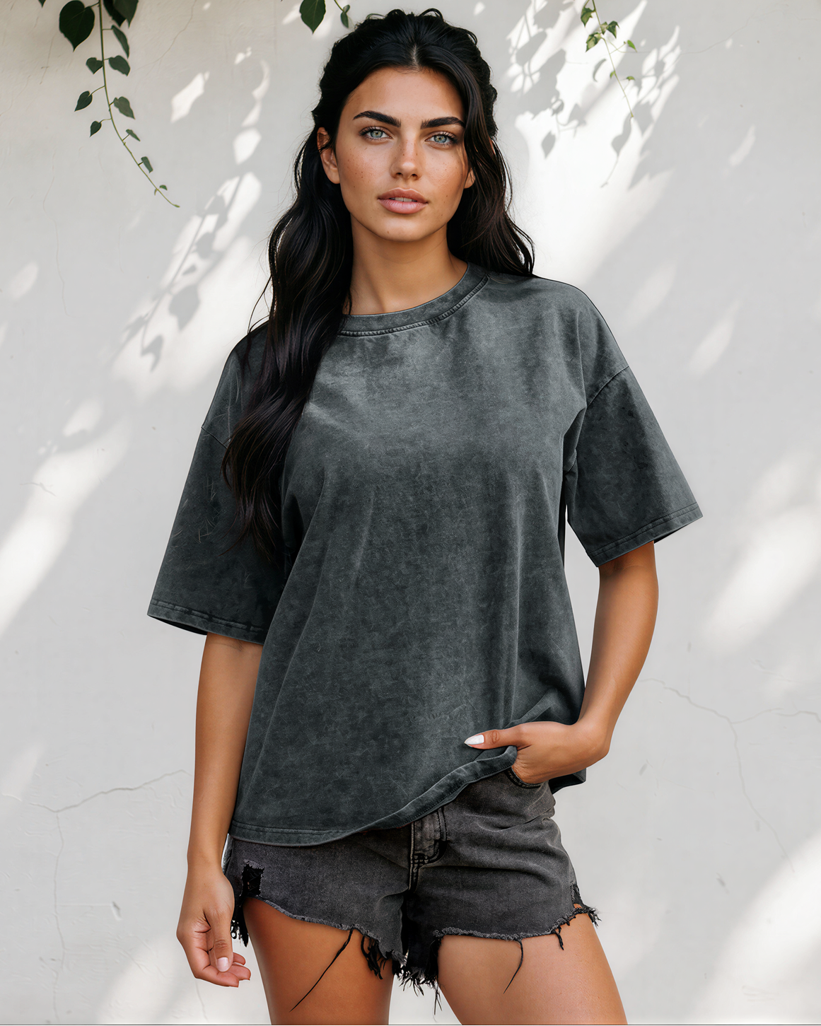 Campbell Cotton Mineral Washed Tee